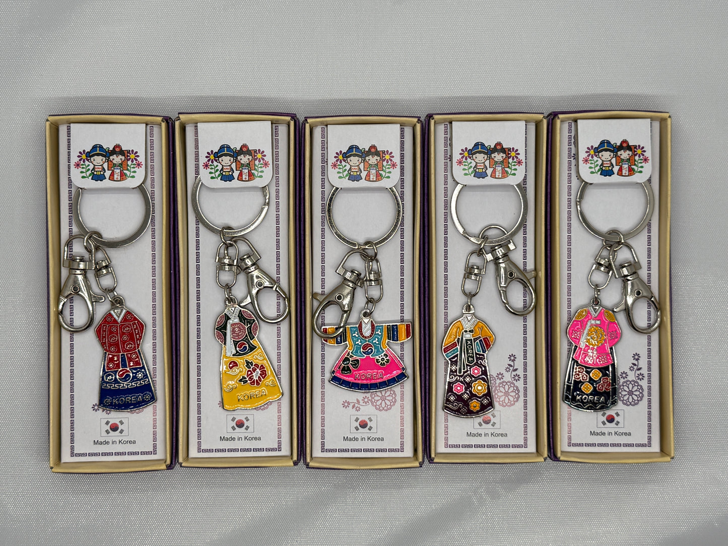 Hanbok Keychain — Korean Traditional Souvenir