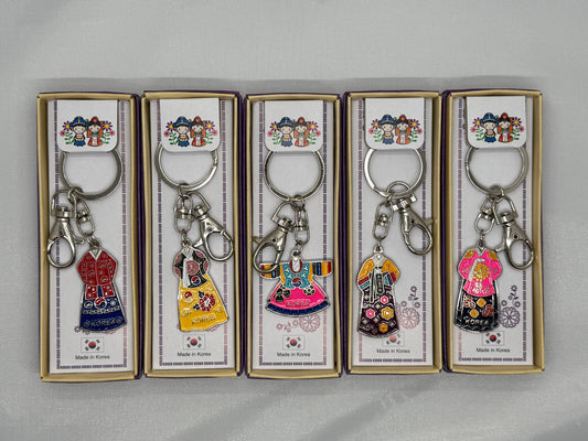 Hanbok Keychain — Korean Traditional Souvenir